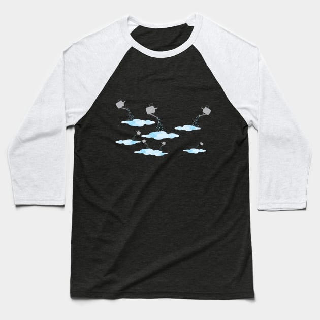 making clouds Baseball T-Shirt by daidai